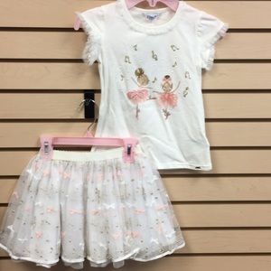 Mayoral 2 Pc skirt and top set
